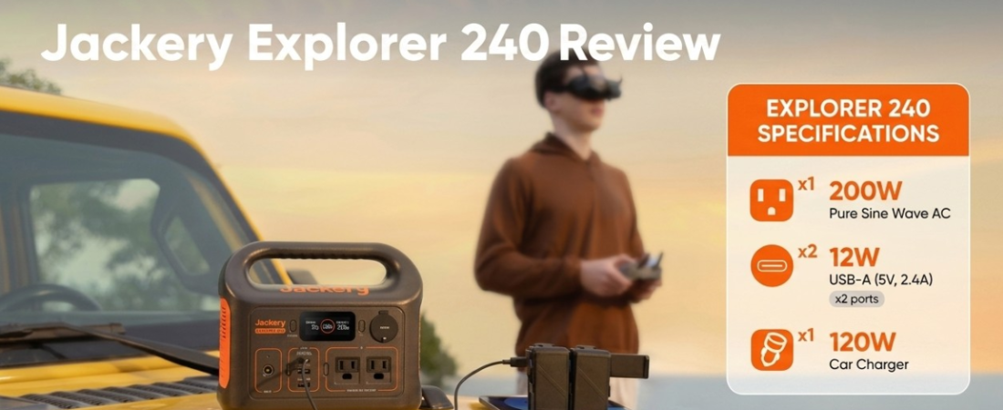 Jackery Explorer 240 Review: The Ultimate Budget Power Station for Camping